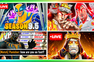 design eye catching marvel rivals thumbnail