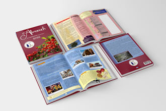 create the layout and design for your book or magazine