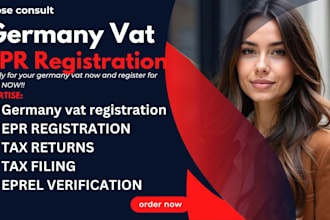 provide german vat and epr compliance support for amazon fba sellers