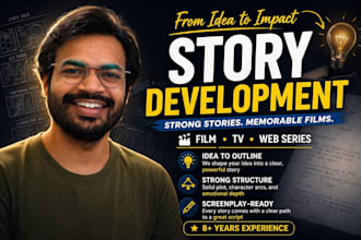 develop your film or web series story, outline, and screenplay structure