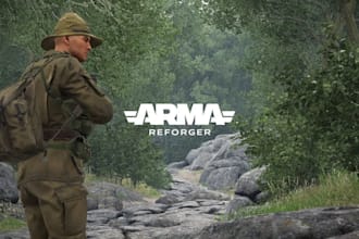 design arma reforger loading screens, icon, and server branding