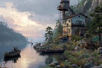 create breathtaking environmental concept art