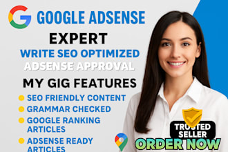 write SEO articles for fast google adsense approval