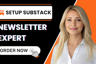 setup substack account manage substack post design substack newsletter