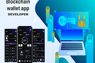 develop web3 wallet app, solana wallet app and trons wallet app