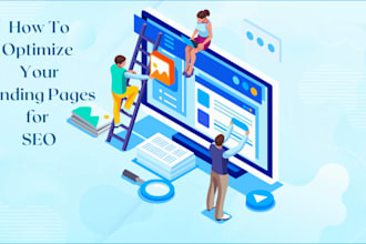 write SEO landing pages for healthcare businesses