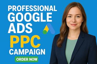 setup, manage highly profitable google ads setup PPC campaign adwords campaign