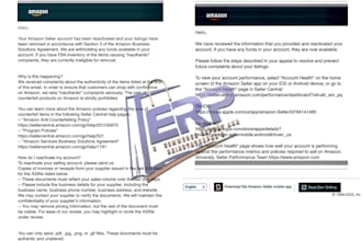 reinstate amazon seller account for section 3 product inauthenticity