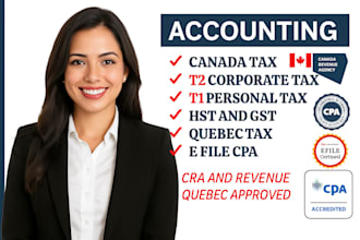 prepare notice to reader, compilation engagement, year end financials in canada