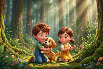 children storybook illustration, children story book illustration, picture book