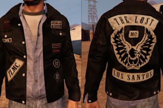 fivem kuttes custom fivem clothing kuttes mc, mc vest, biker clothing, kuttes