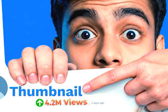 design eye catchy youtube thumbnails that boost clicks