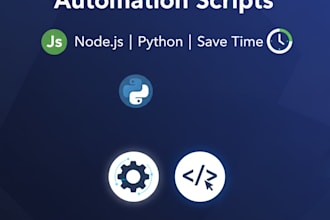 create custom automation scripts to save your time