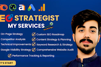 be your SEO strategist and consultant, website audit specialist, website ranker