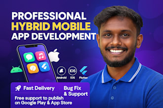 mobile app development, android and ios app development,flutter app developer