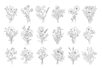 create a feminine watercolor floral logo design for your business