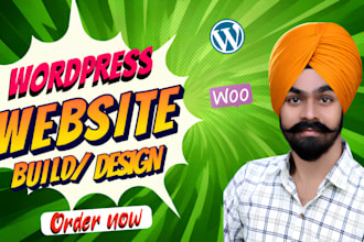 design custom wp website for your business