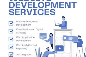 build websites and integrate the ai modals and fine tunning