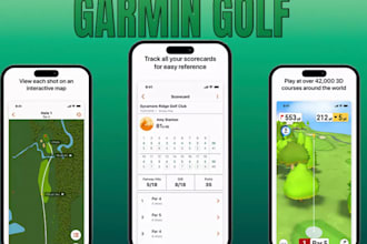 mobile app development,locator app,golf skills improve app,booking,app using gps