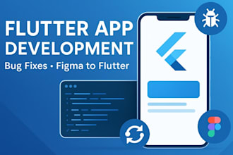 do mobile app development as a flutter developer