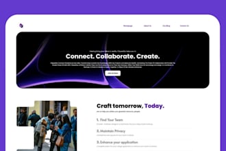 design a custom responsive landing page