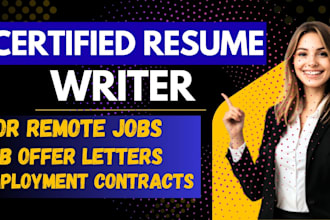 write tailored job offer letters and employment contracts