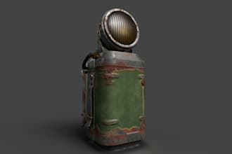create stylized and realistic 3d props for your game