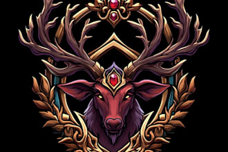 make a an fantasy game logo