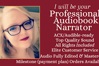 narrate and produce your audiobook with acx standards