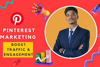 create pins and manage boards as a pinterest marketing manager