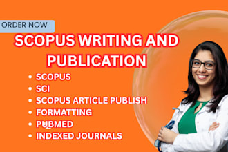 do article writing, review, publish research, scopus publication, formatting