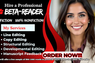 alpha read, beta read your literary fiction, thriller, horror, or mystery novel