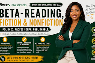 alpha read, beta read your literary fiction, thriller, horror, or mystery novel