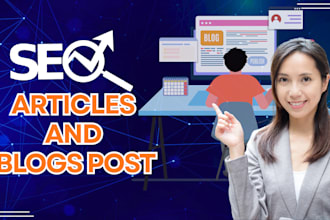 write SEO articles and blog posts with stock images