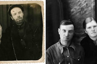 restore your old and damaged photos
