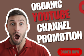 boost your youtube channel to organic active audience