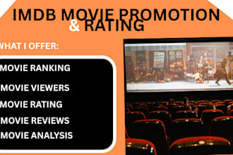 imdb movie promotion and boost your films visibility