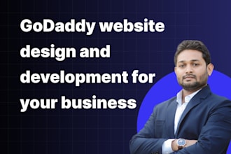 design and develop a godaddy and squarespace site for you