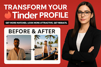 review and select best photos for dating app tinder bumble