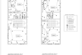 create electrical design and lighting plan