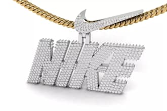 do hiphop jewelry cad design,pendants,necklace,heavy rapper chains,blings,render