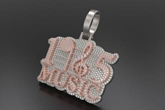 make custom rapper jewelry,diamond pendants,necklace,hihop chains,cad 3d jewelry