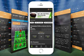 build sports bet website, tournament website, esport website, gym website