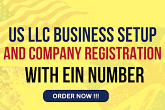 us llc setup formation, llc company registration and creation with ein