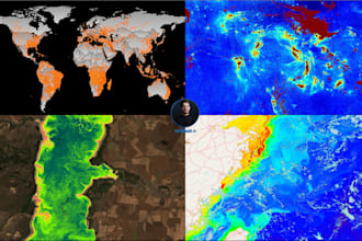 assess or map wildfires, floods, air quality and various environmental variables