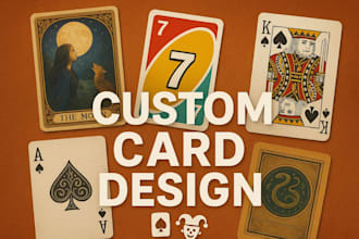 design board game design tarot card design playing card poker card uno card