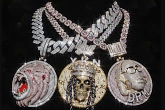 create iced out rapper chains,gold rope chain and neckalces,hiphop jewelry,cad