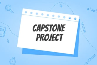 edit capstone project, proposals, dissertations, and theses