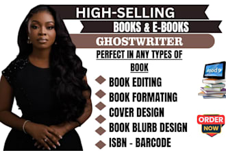 do professional book formatting, ebook design, and KDP formatting, book blurb