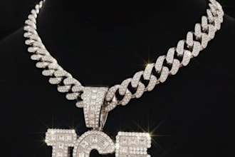 create tennis chains,chunky gold rapper chain,hiphop custom accessories,jewelry